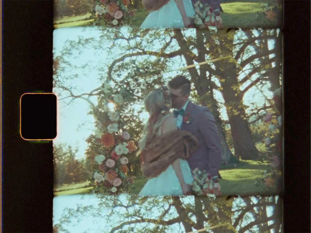 Sydney and Tim Kodak Super 8 wedding video Western New York